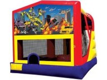 Robo Car Bounce N Slide Combo